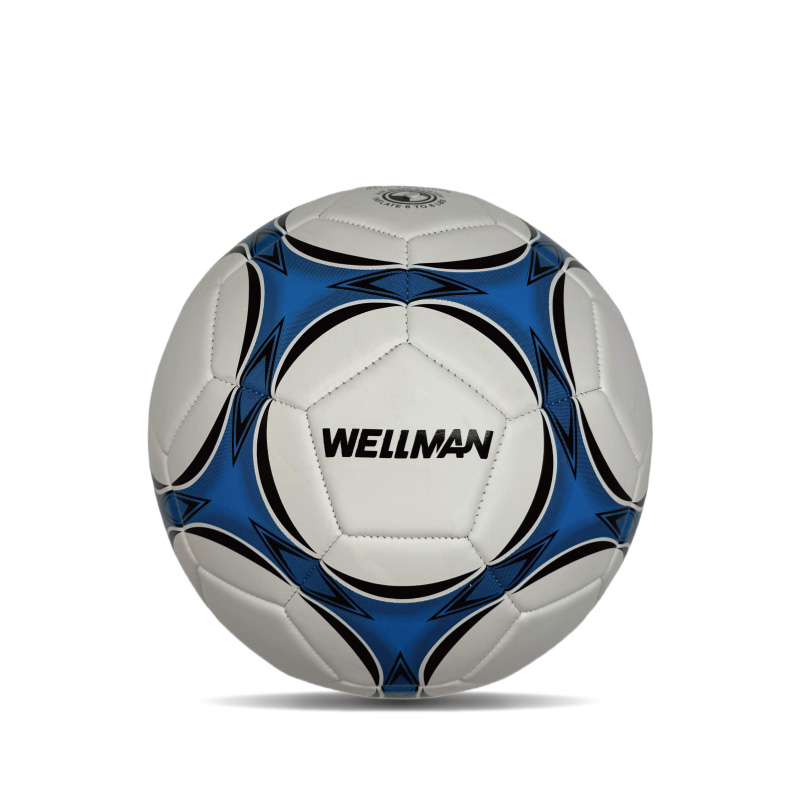 Puha és biztonságos PVC labdarúgó -játék gyakorlati labdarúgó labdarabda 5. mérete felnőtteknek és gyerekeknek