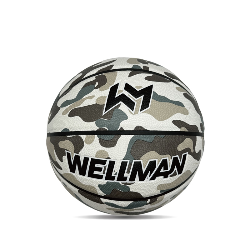 Beltéri/kültéri higroszkóposság PU Színes nyomtatott sport kosárlabda labda
