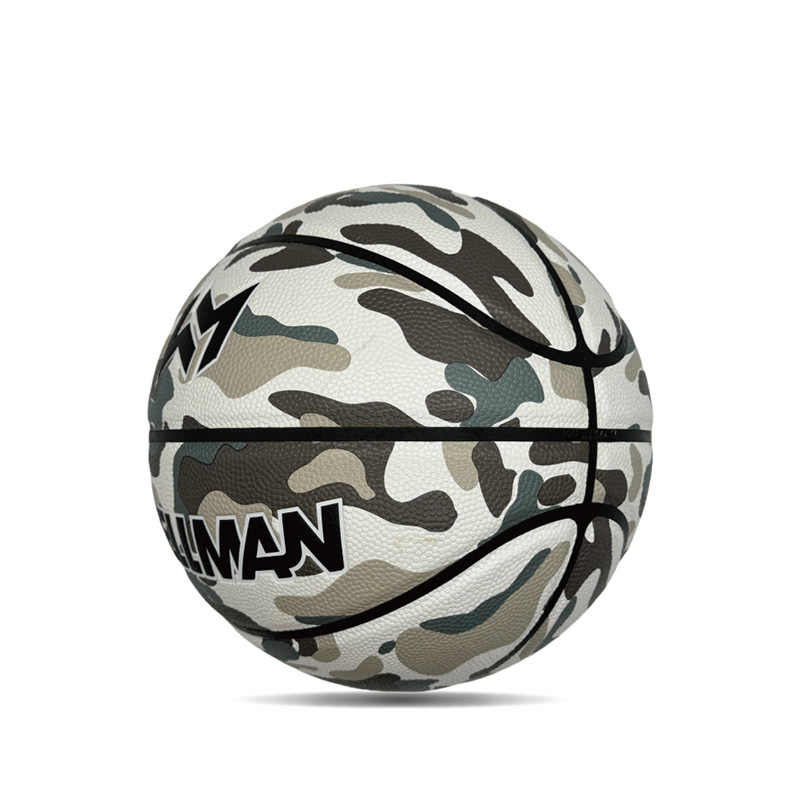 Beltéri/kültéri higroszkóposság PU Színes nyomtatott sport kosárlabda labda