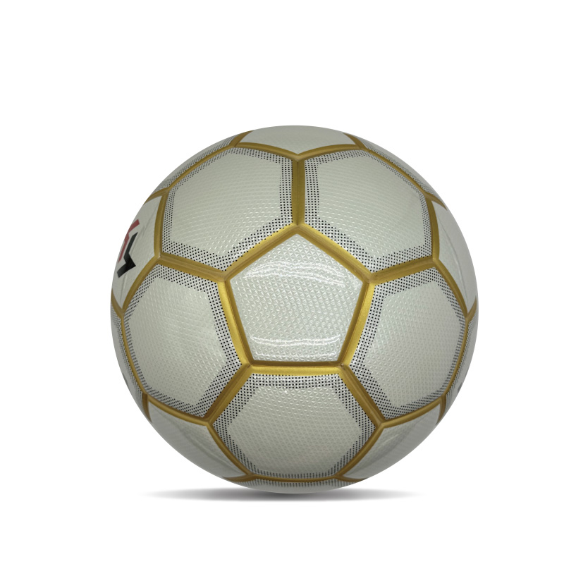 Double Mirror egyedi nyomtatott futballok fényes személyre szabott futball labda hivatalos mérete 5