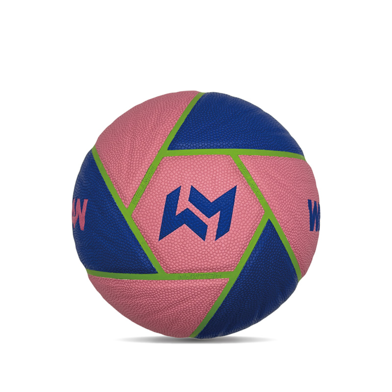 Egyénileg tervezett speciális alakú beltéri szabadtéri edzés nedvesség-abszorpció PU kosárlabda