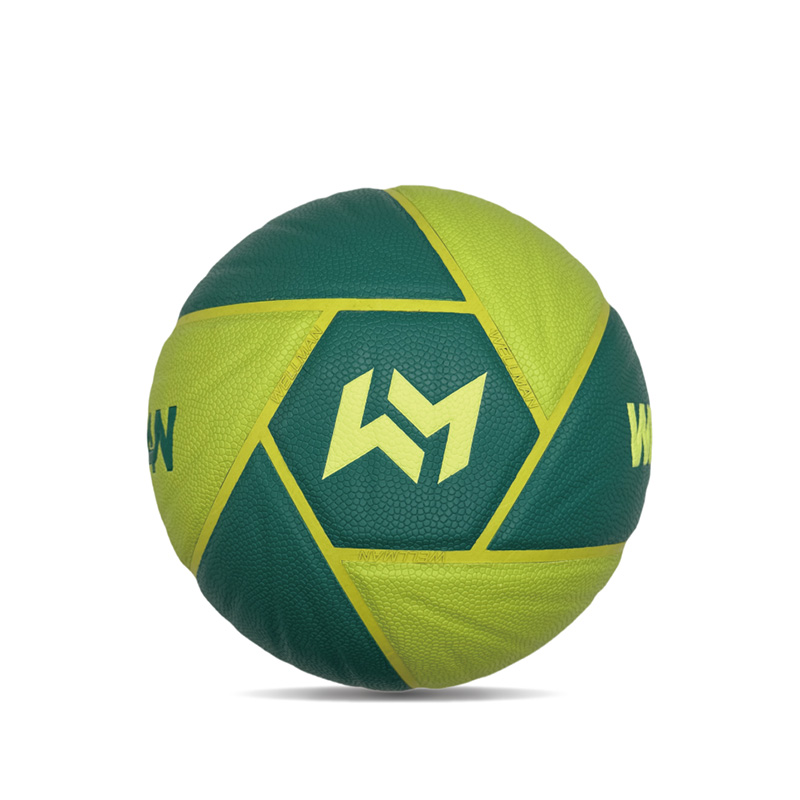 Egyénileg tervezett speciális alakú beltéri szabadtéri edzés nedvesség-abszorpció PU kosárlabda