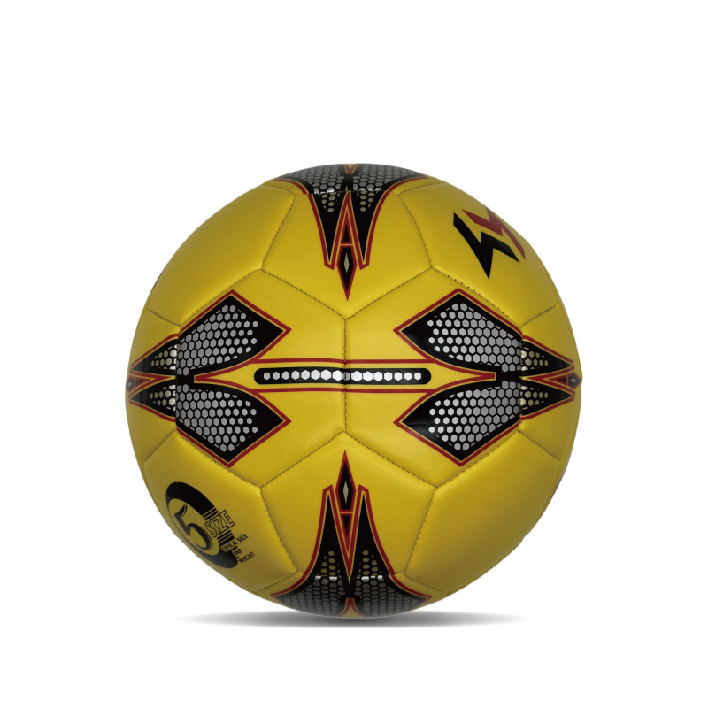 Puha és biztonságos PVC labdarúgó -játék gyakorlati labdarúgó labdarabda 5. mérete felnőtteknek és gyerekeknek