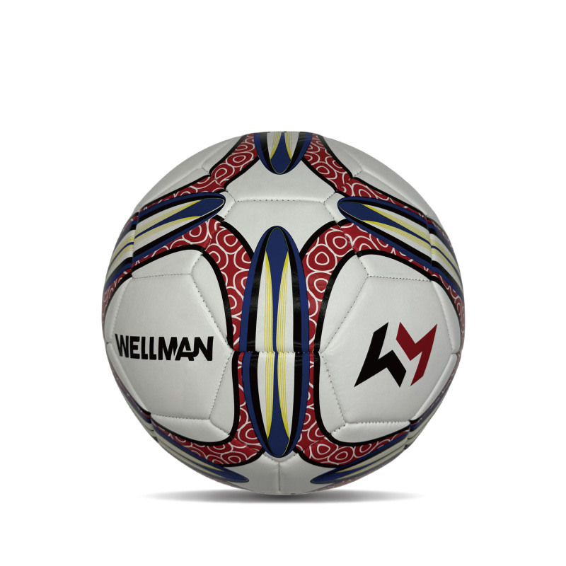 Puha és biztonságos PVC labdarúgó -játék gyakorlati labdarúgó labdarabda 5. mérete felnőtteknek és gyerekeknek