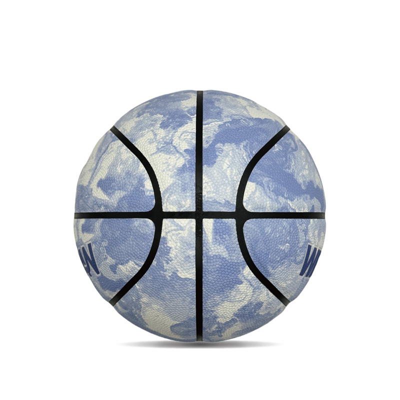 Beltéri/kültéri higroszkóposság PU Színes nyomtatott sport kosárlabda labda