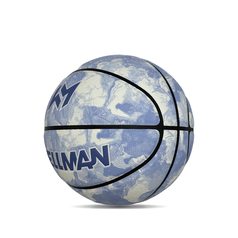 Beltéri/kültéri higroszkóposság PU Színes nyomtatott sport kosárlabda labda