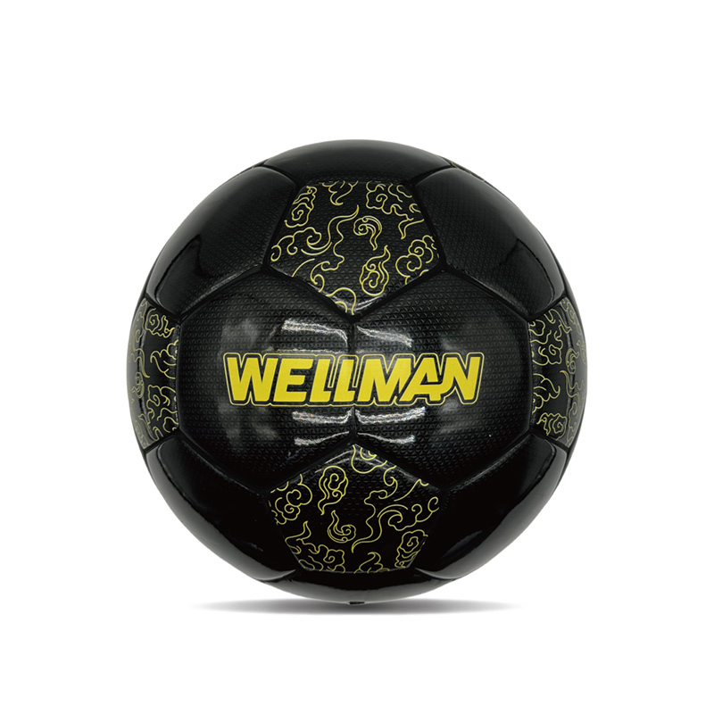 Double Mirror egyedi nyomtatott futballok fényes személyre szabott futball labda hivatalos mérete 5