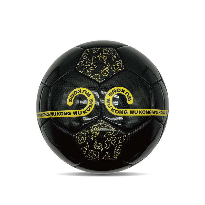 Double Mirror egyedi nyomtatott futballok fényes személyre szabott futball labda hivatalos mérete 5