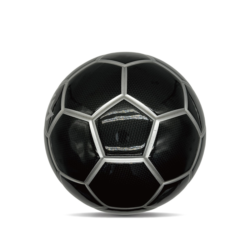 Double Mirror egyedi nyomtatott futballok fényes személyre szabott futball labda hivatalos mérete 5